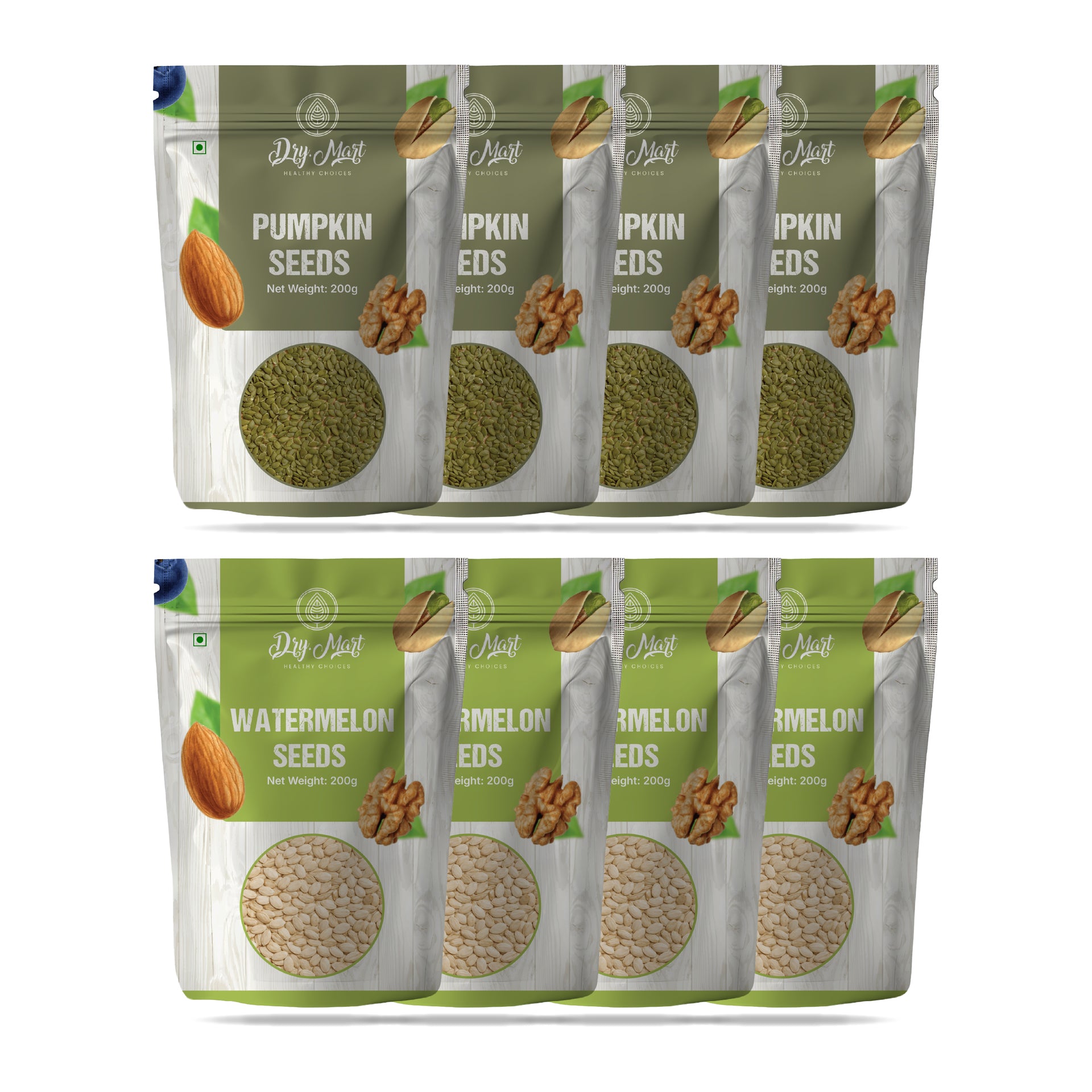 Watermelon Seeds + Pumpkin Seeds