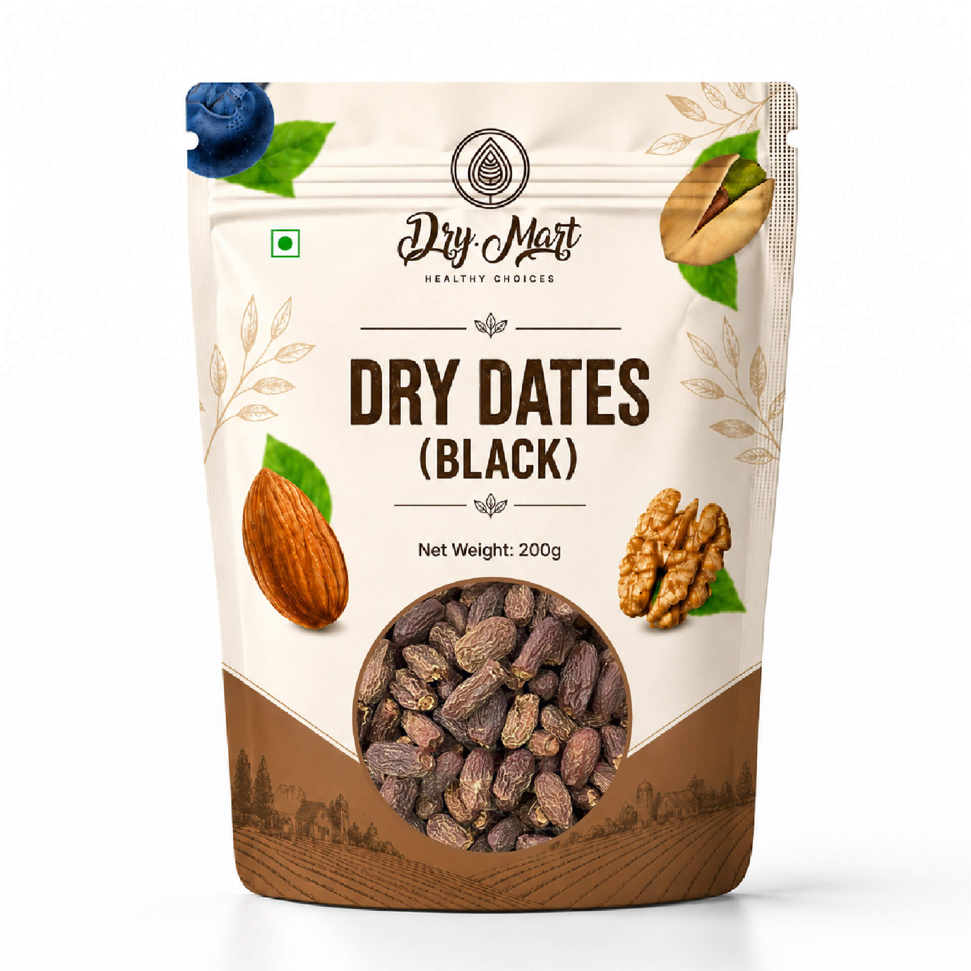 Black Dry Dates