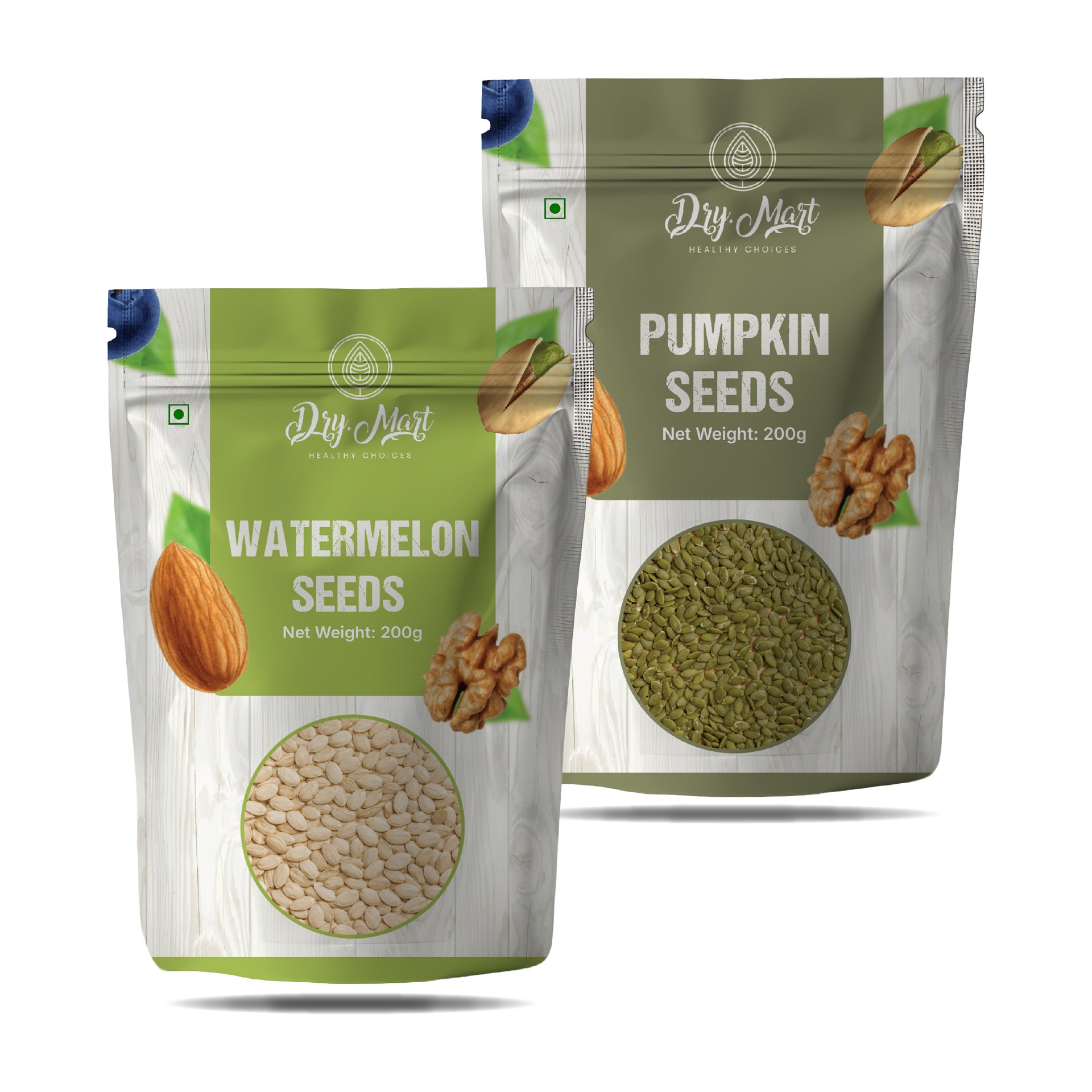 Watermelon Seeds + Pumpkin Seeds