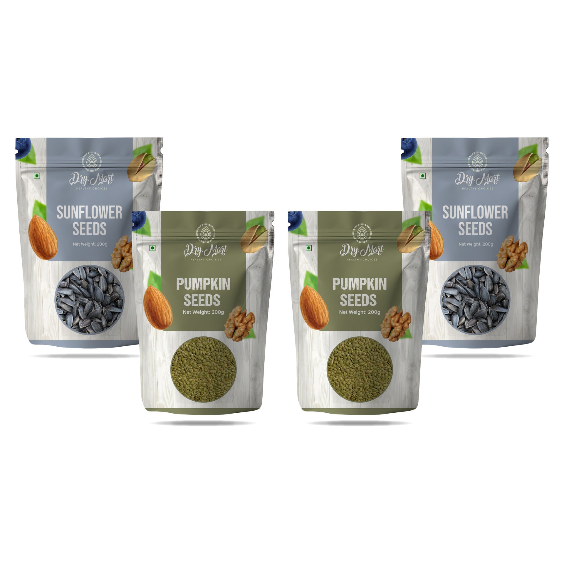 Pumpkin Seeds + Sunflower Seeds