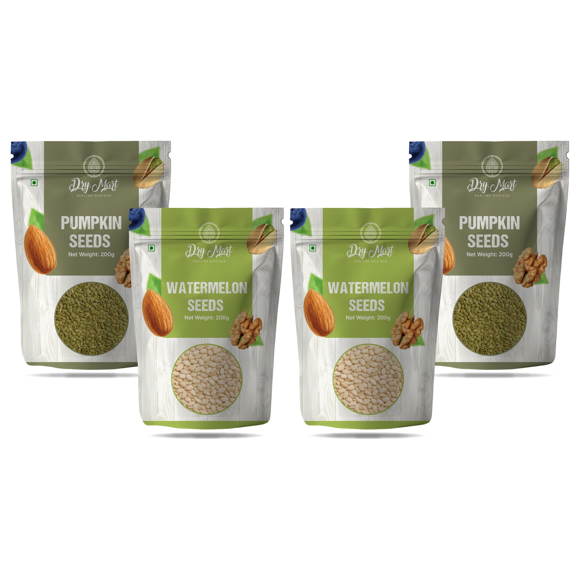 Watermelon Seeds + Pumpkin Seeds