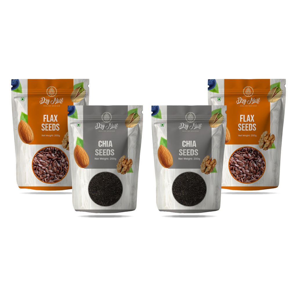Chia Seeds + Flax Seeds
