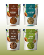 Almond + Cashew + Walnut Kernels + Green Raisins