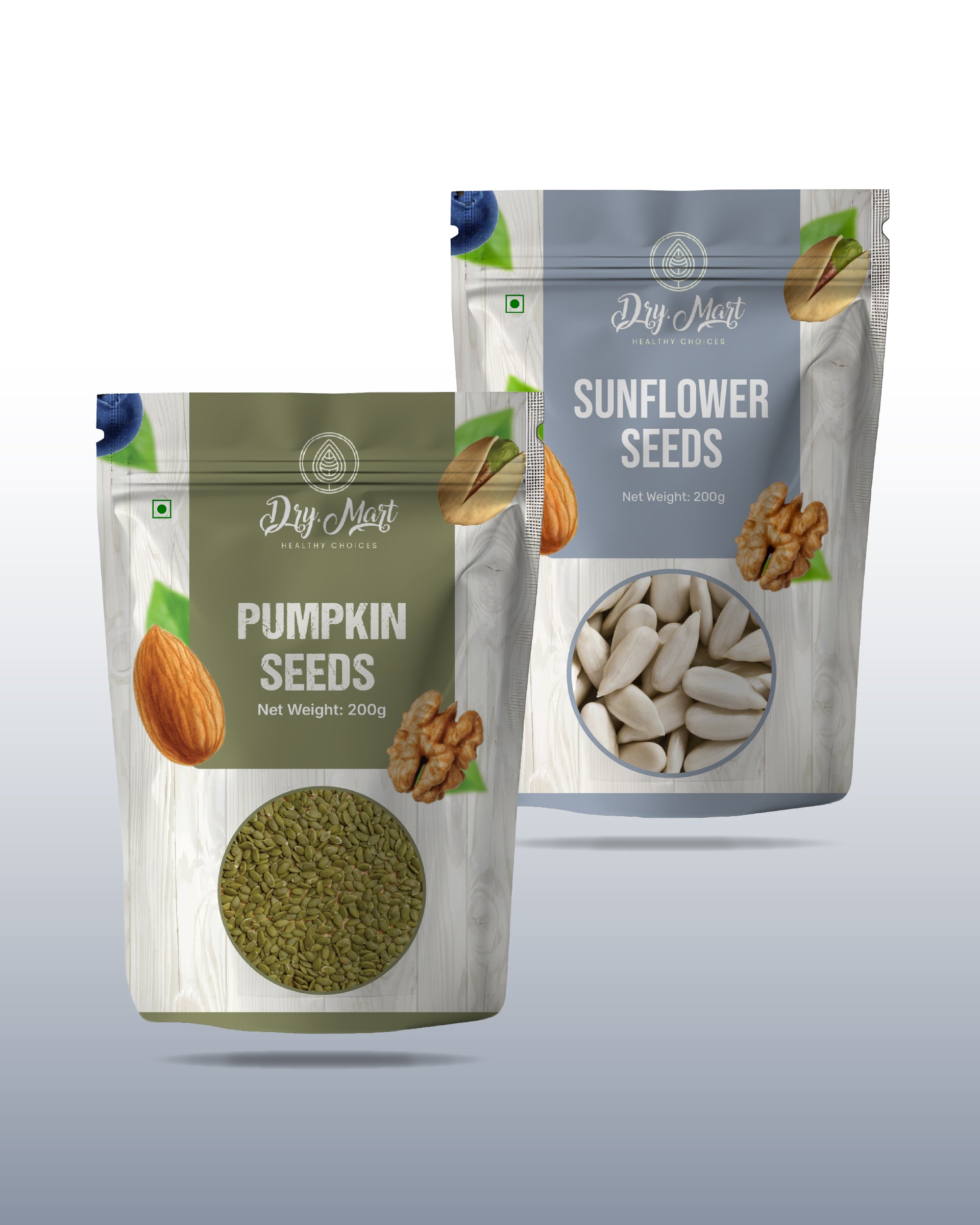 Pumpkin Seeds + Sunflower Seeds