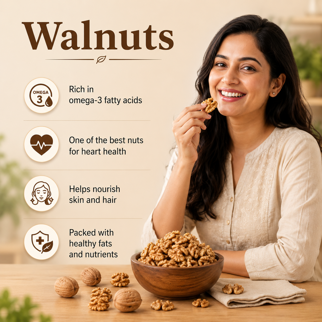 Walnut Kernels (Diamond)
